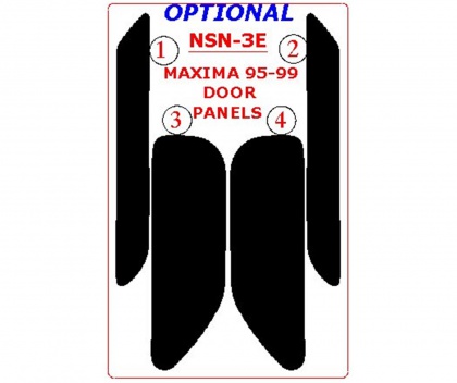 MAXIMA Nissan Maxima 1995-1999 Door panels Cruscotto BD Rivestimenti interni €45.00